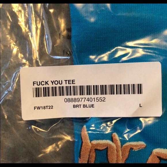 Supreme “Fu@@ You” shirt - Picture 3 of 6